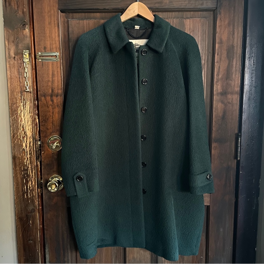 Authentic BURBERRY Combed Alpaca/Wool Coat